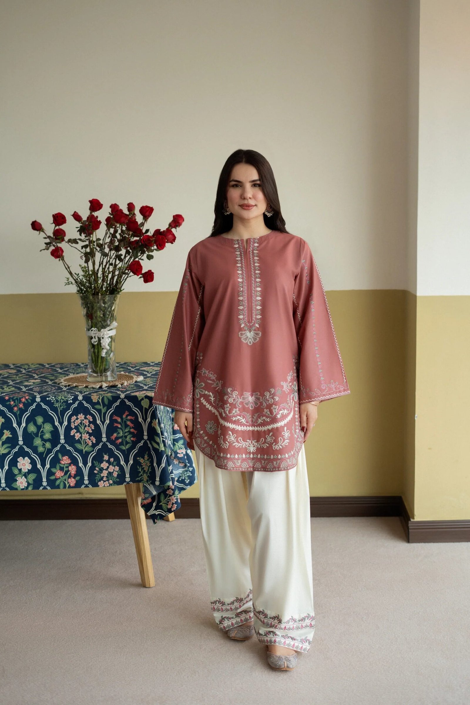 10001 ZARIF Embroidered Lawn 2-Piece Suit - Image 1