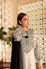 Sarmast Embroidered Cotton 3-Piece Suit - Image 6