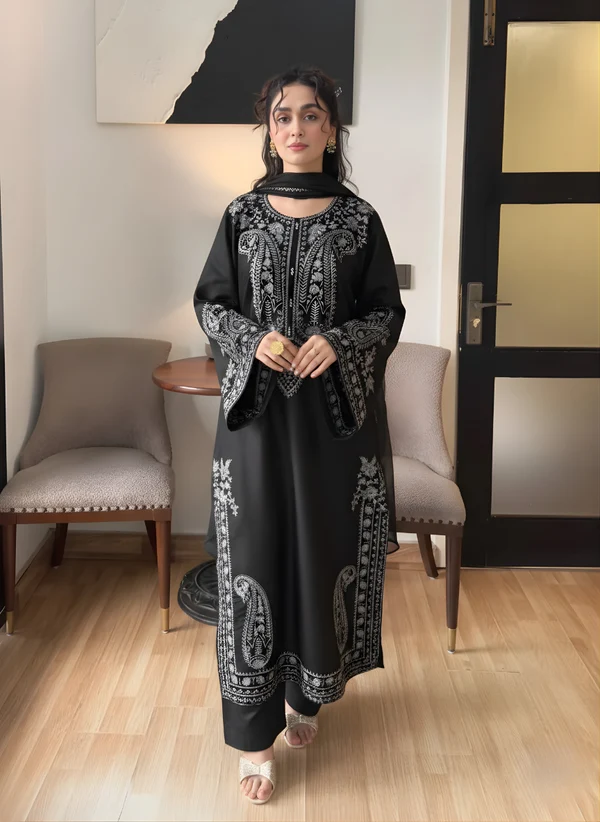 t12 Aleeeza Black 3pcs - Image 1