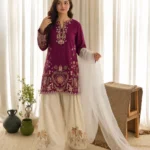 Mulberry Bloom 3 PCs EMBROIDERY