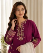 Mulberry Bloom 3 PCs EMBROIDERY - Image 2