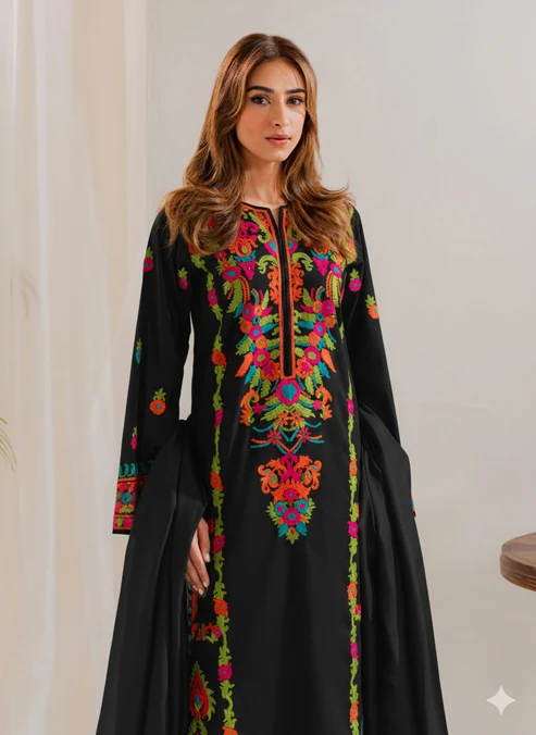 t6 Multi Color Black 3Pcs - Image 1